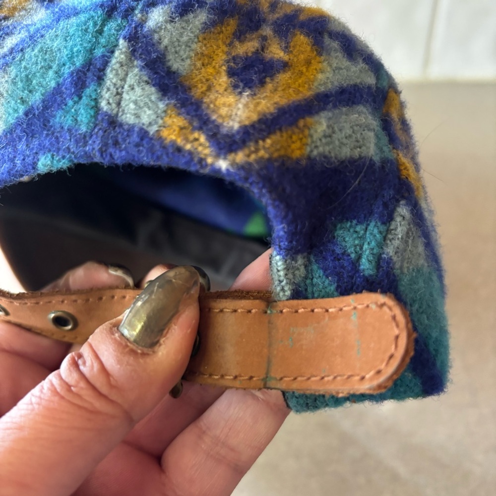 Pendleton Five Panel Preppy Outdoor Leather Bill … - image 6